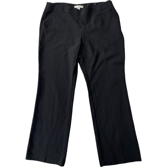Chico’s Classic Black Dress pants side zipper inseam 29” size 2.5 Short L/14 - Picture 1 of 8